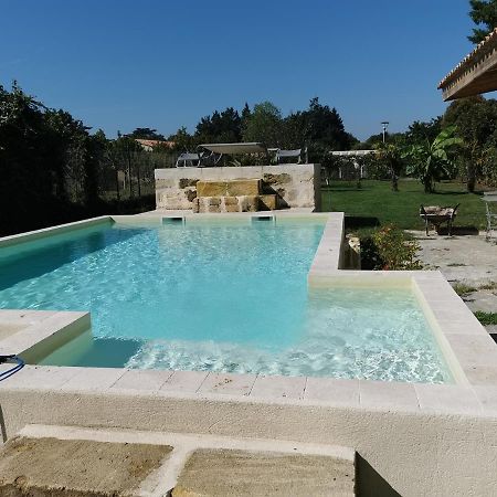 Jolie Villa Avec Piscine Dans Le St Emilionnais Sainte-Terre ภายนอก รูปภาพ