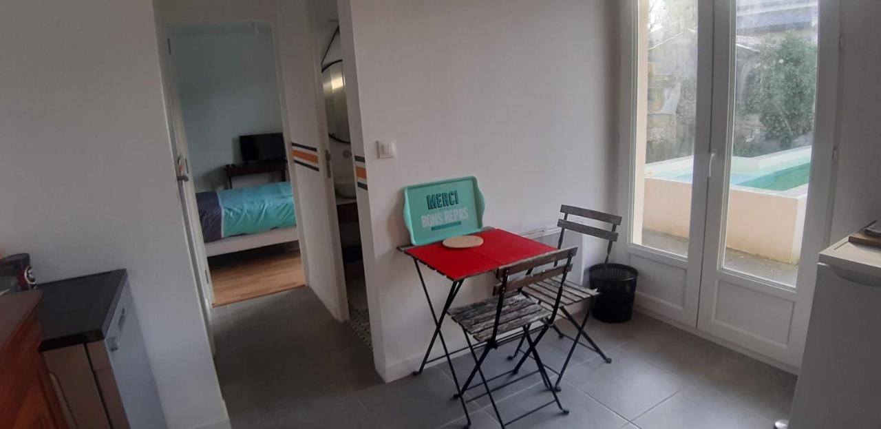 Jolie Villa Avec Piscine Dans Le St Emilionnais Sainte-Terre ภายนอก รูปภาพ