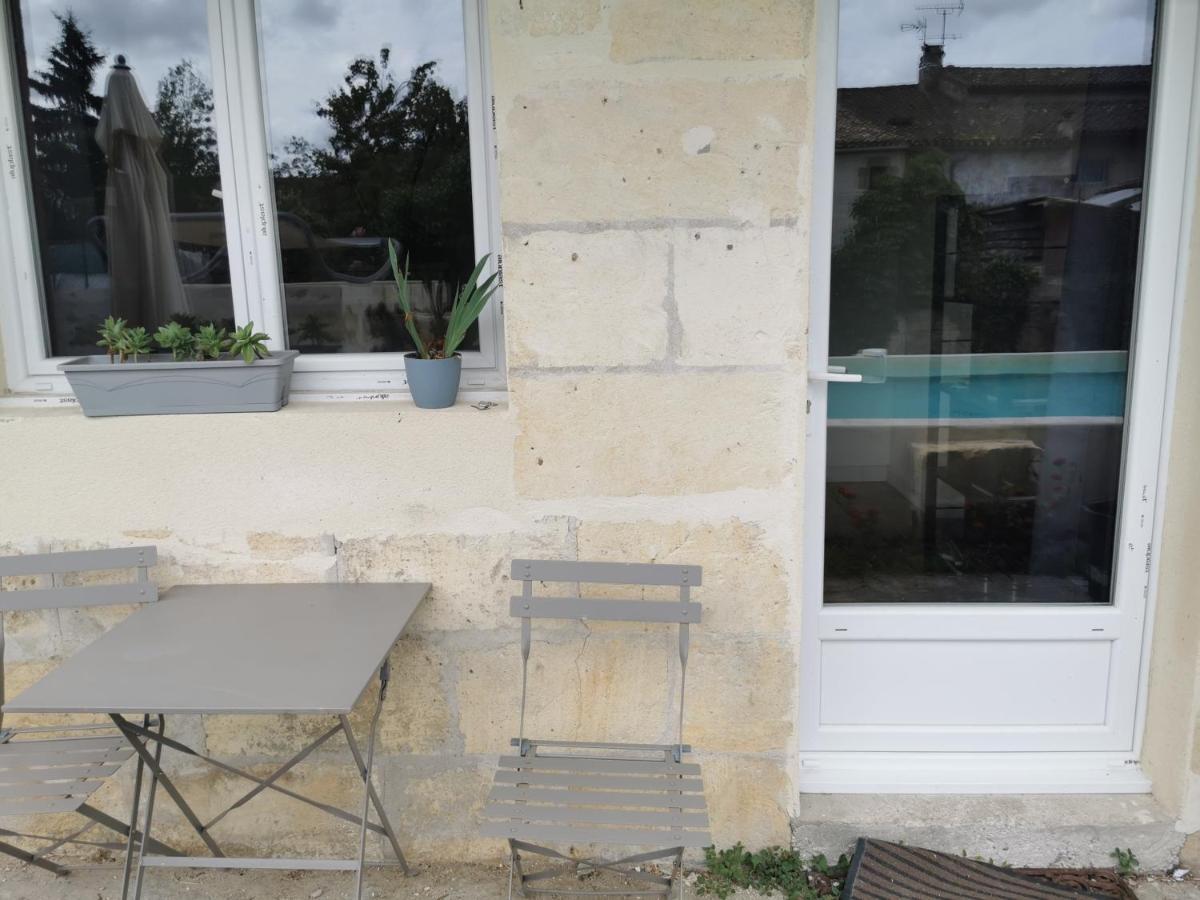 Jolie Villa Avec Piscine Dans Le St Emilionnais Sainte-Terre ภายนอก รูปภาพ